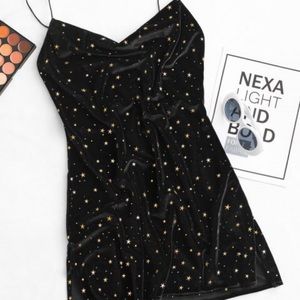 Shein, Size XL, Black with Golden Stars